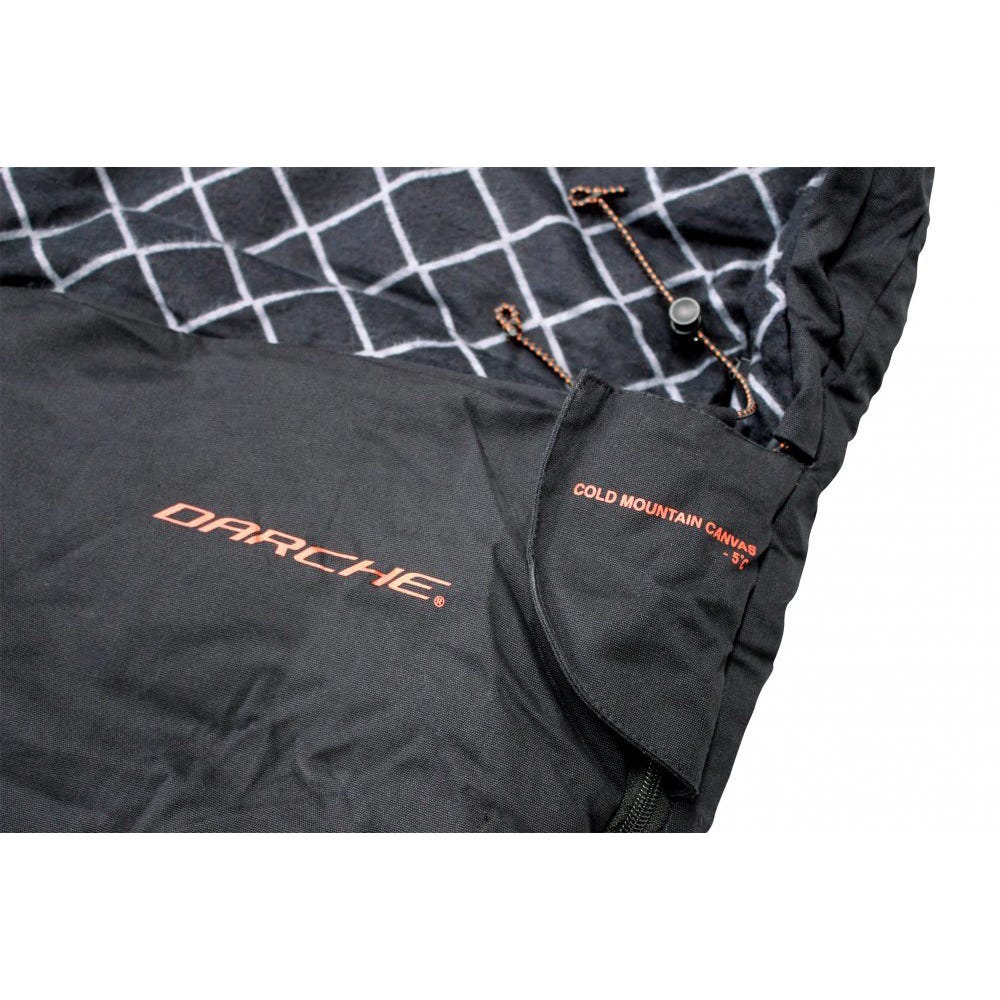 Darche Cold Mountain Canvas 1400 -5C Sleeping Bag - Black