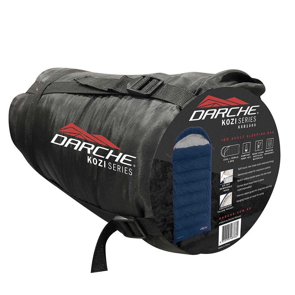 Darche Kozi Junior +5C Sleeping Bag - Blue