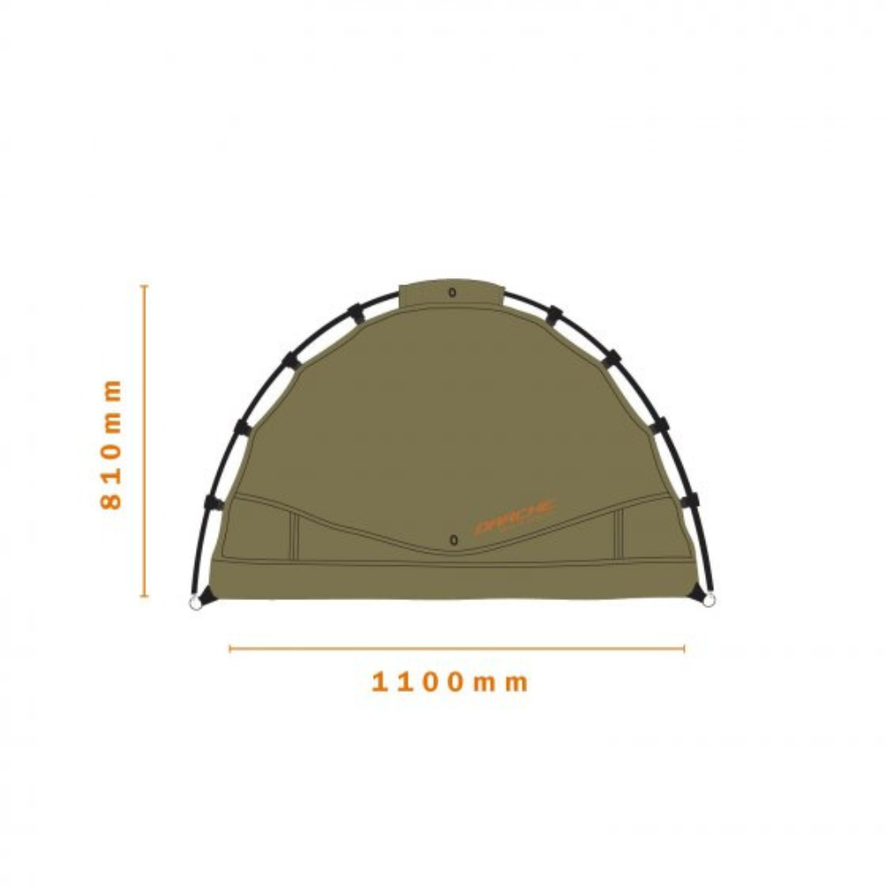 Darche Dusk To Dawn Dome Swag - 1100 - With Upgraded Poles