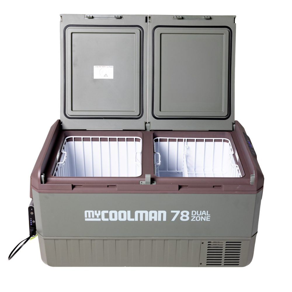 myCOOLMAN 78 Recreational Series Dual Zone Portable Fridge/Freezer