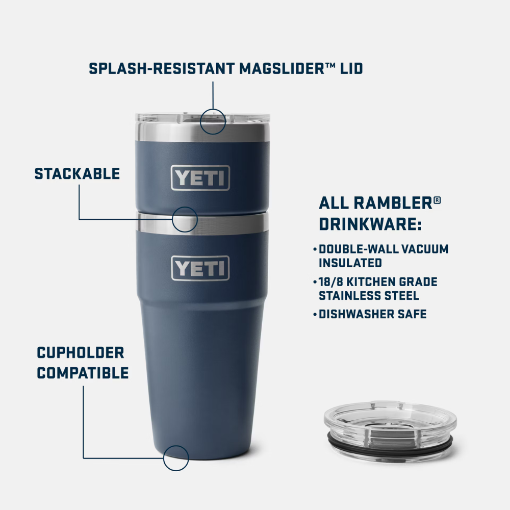 Yeti Rambler 20oz (591ml) Stackable Cup