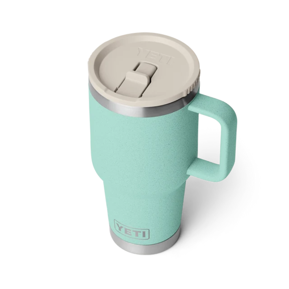 Yeti Rambler 30oz (887ml) Travel Straw Mug - Sea Stone